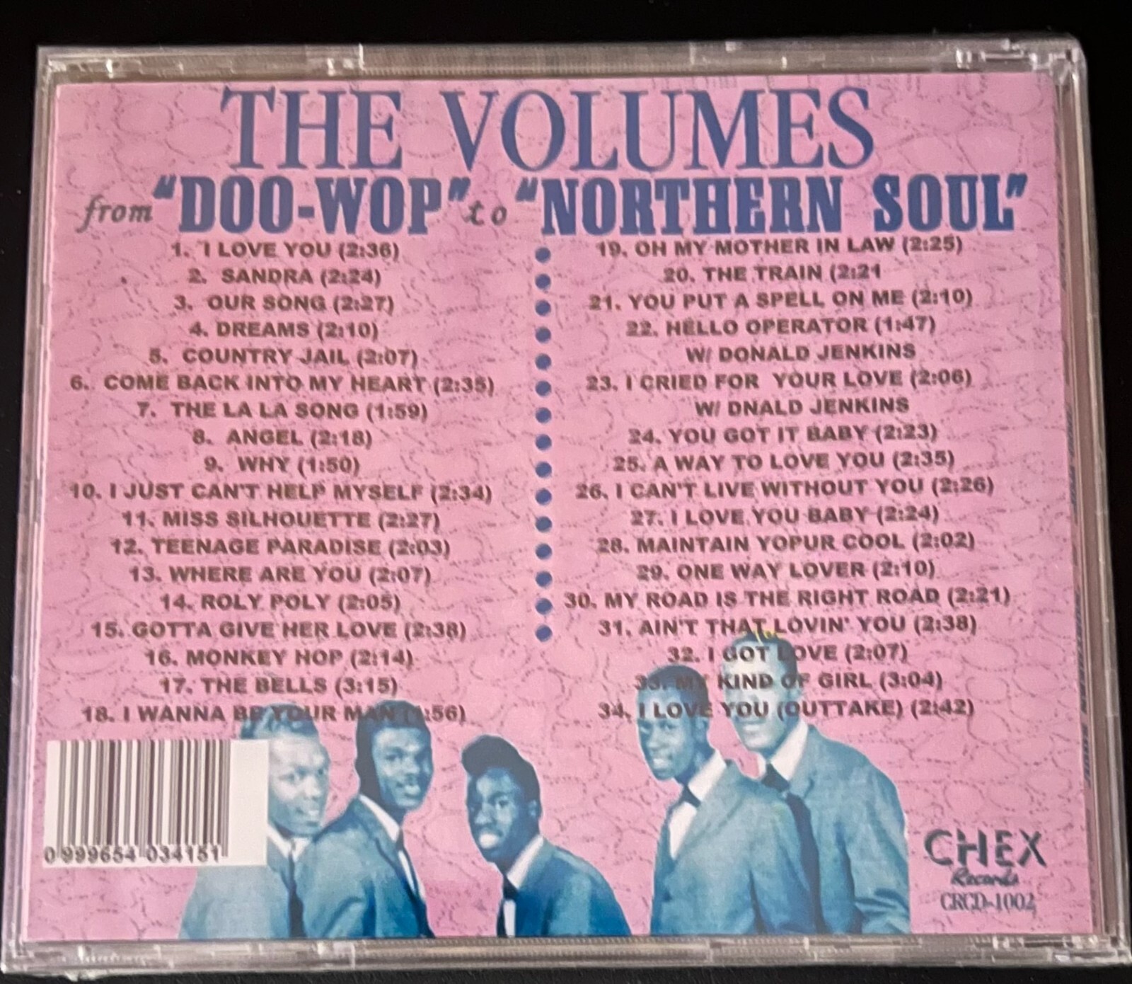 THE VOLUMES - DOO WOP TO NORTHERN SOUL - CD BRAND NEW - Image 3