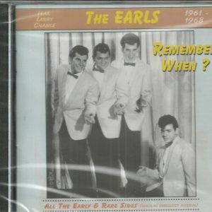 The EARLS - CD - Remember When? - All The Early & Rare Sides - LIKE NEW