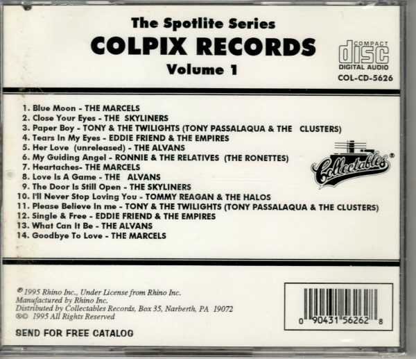 The Spotlite on Colpix Records, Vol. 1 by Various Artists - CD - Brand New - Image 3