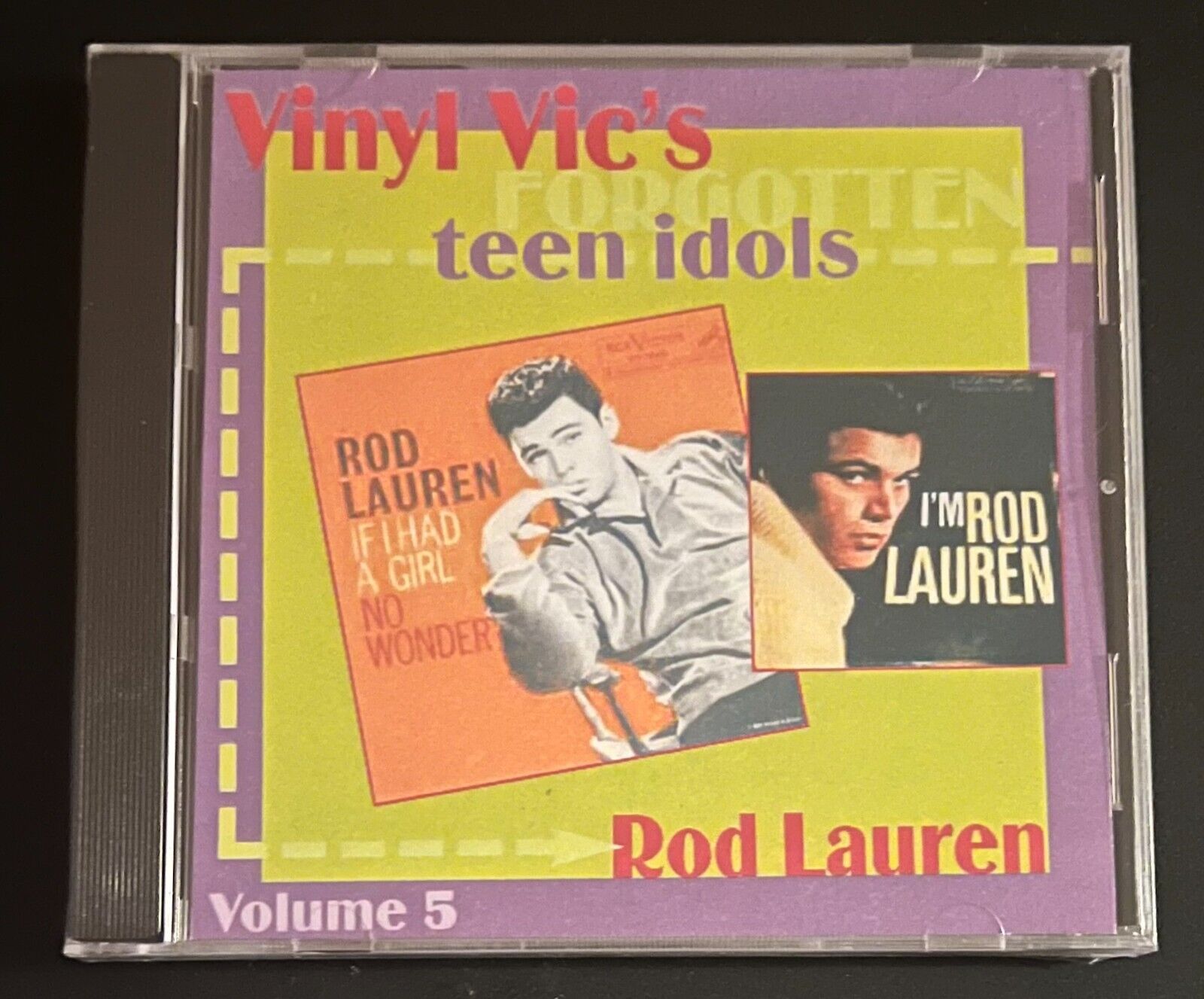 VINYL VIC'S FORGOTTEN TEEN # 5 ROD LAUREN - CD BRAND NEW