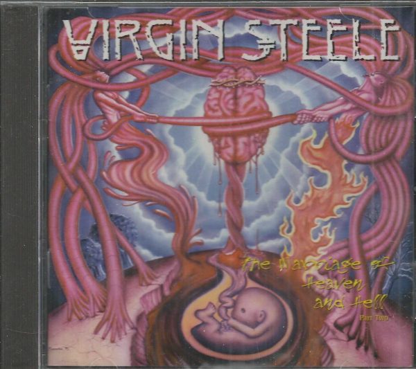 VIRGIN STEELE CD - MARRIAGE OF HEAVEN AND HELL   Brand New   T&T Label - Image 3
