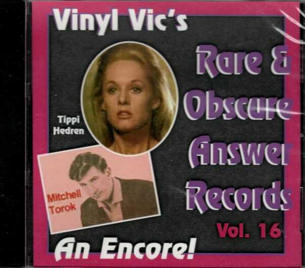 Vinyl Vic's Rare & Obscure Answer Records - Vol 16 - CD - Brand New