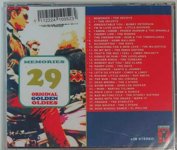 29 ORIGINAL OLDIES - MEMORIES   CD     BRAND NEW - Image 3