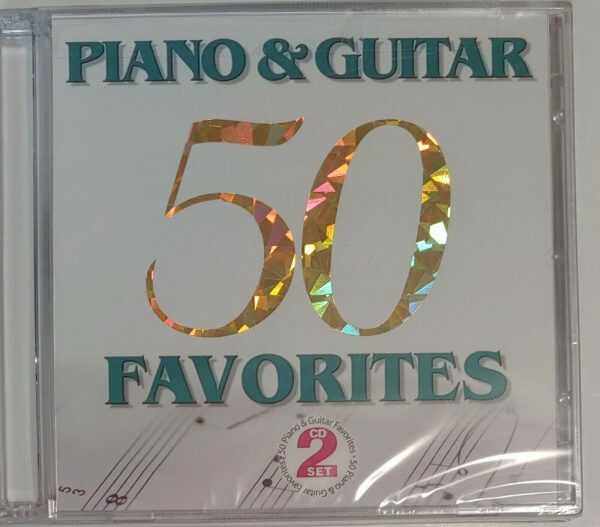 50 PIANO AND GUITAR FAVORITES   CD     BRAND NEW