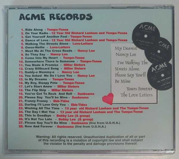 ACME RECORDS - ON YOUR RADIO   CD     BRAND NEW - Image 3