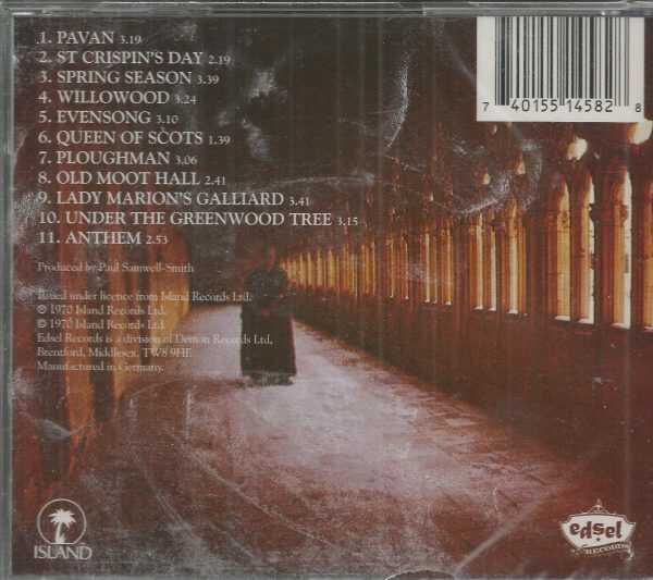 AMAZING BLONDEL CD- Evensong  BRAND NEW    ISLAND / EDSEL LABEL - Image 3