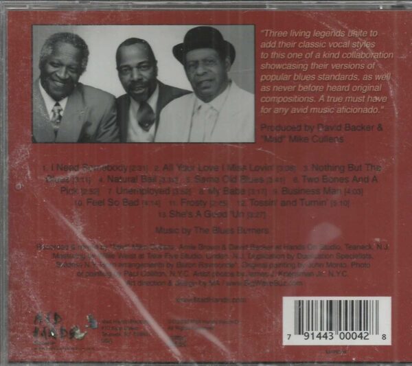 AMERICAN MASTERS SING THE BLUES CD -  VOL. 1 - Image 3