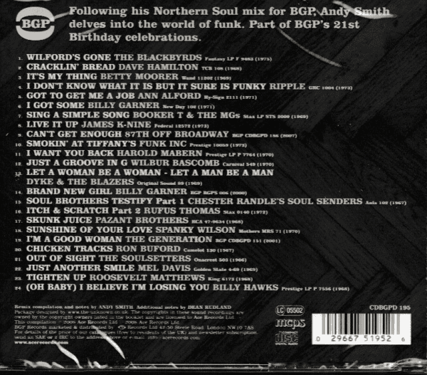 ANDY SMITH DIGGIN' CD - BRAND NEW - Image 3
