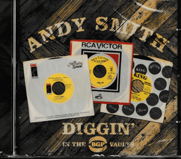 ANDY SMITH DIGGIN' CD - BRAND NEW