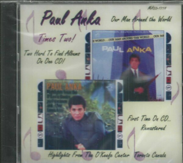 ANKA, PAUL - TIMES TWO CD  BRAND NEW
