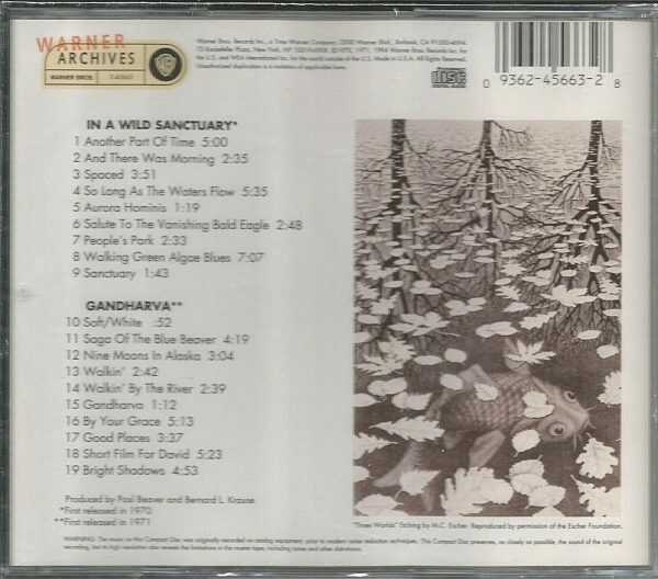 BEAVER & KRAUSE - CD - In A Wild Sanctuary - Gandharva - BRAND NEW - Image 3