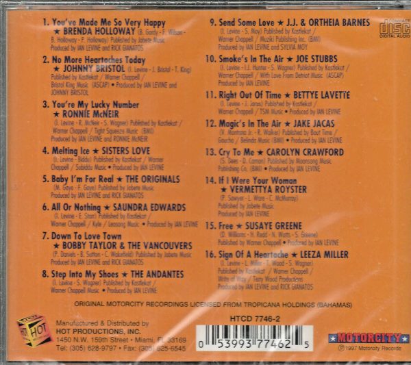 BEST OF MOTORCITY CD - Volume 13   Brand New - Image 3