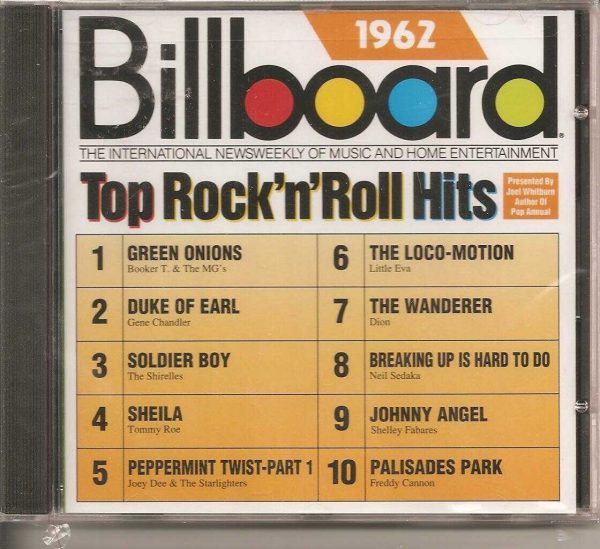 BILLBOARD TOP R&B  HITS - CD - 1962 - Very Good Condition