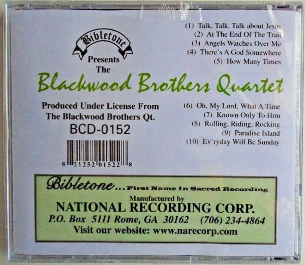 BLACKWOOD BROTHERS QT. - CD - 1953 Volume 2 - BRAND NEW - Image 3