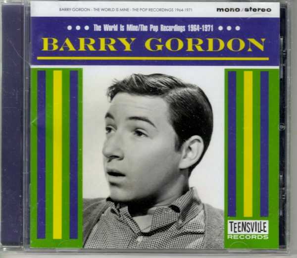 Barry Gordon - The World Is Mine - Pop Recordings 1964-71 - CD