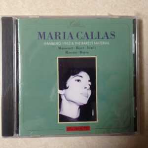 CALLAS, MARIA - HAMBURG 1962 AND THE RAREST MATERIAL - BRAND NEW  CD