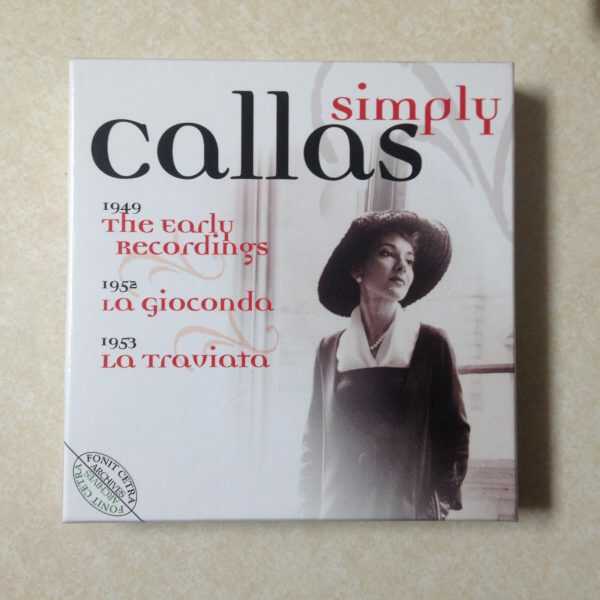 CALLAS, MARIA - SIMPLY CALLAS  -  CD