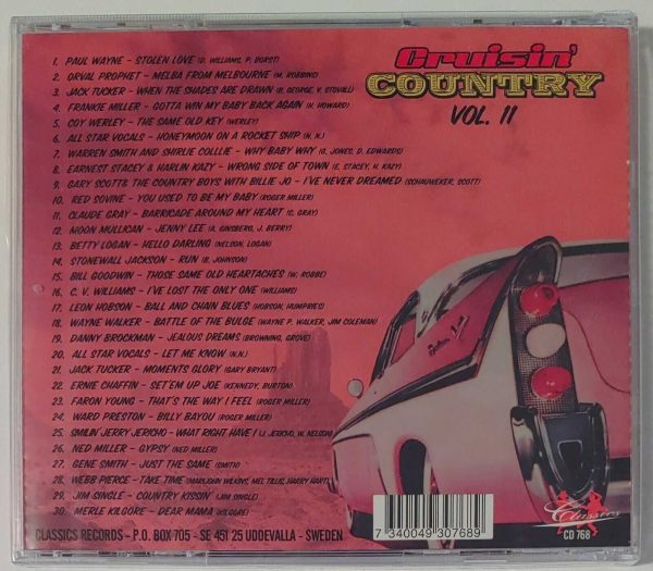 CRUISIN COUNTRY - VOL 11   CD   BRAND NEW - Image 3
