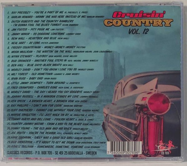 CRUISIN COUNTRY - VOL 12   CD   BRAND NEW - Image 3
