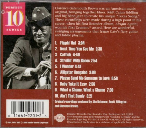 Clarence Gatemouth Brown - Essential Recordings: Flippin' Out - CD - Brand New - Image 3