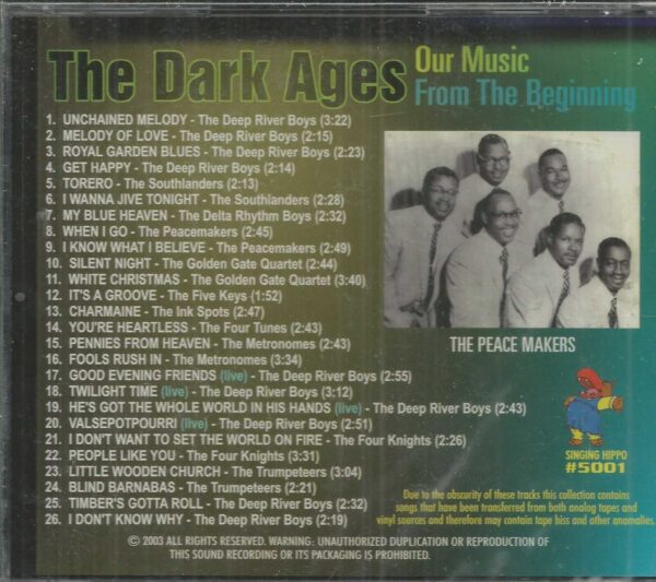 DARK AGES - CD - Our Music From The Beginning  - BRAND NEW - Image 3
