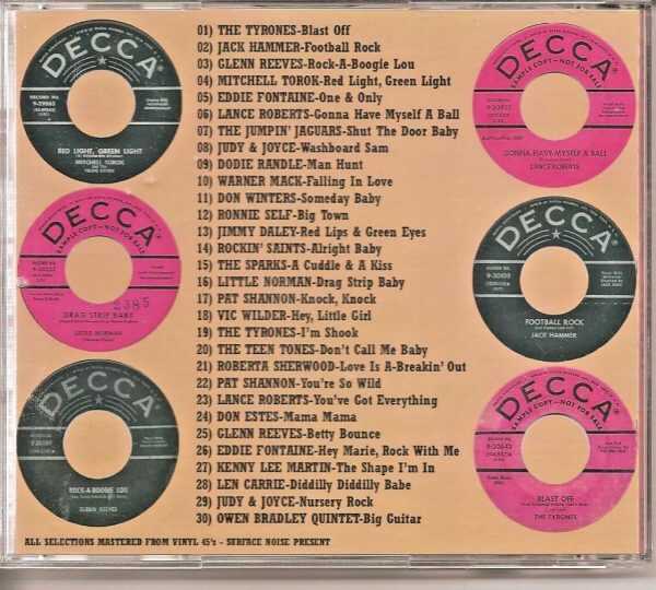 DECCA ROCK AND ROLL PARTY - CD - Vol 1 -  LIKE NEW - Image 3