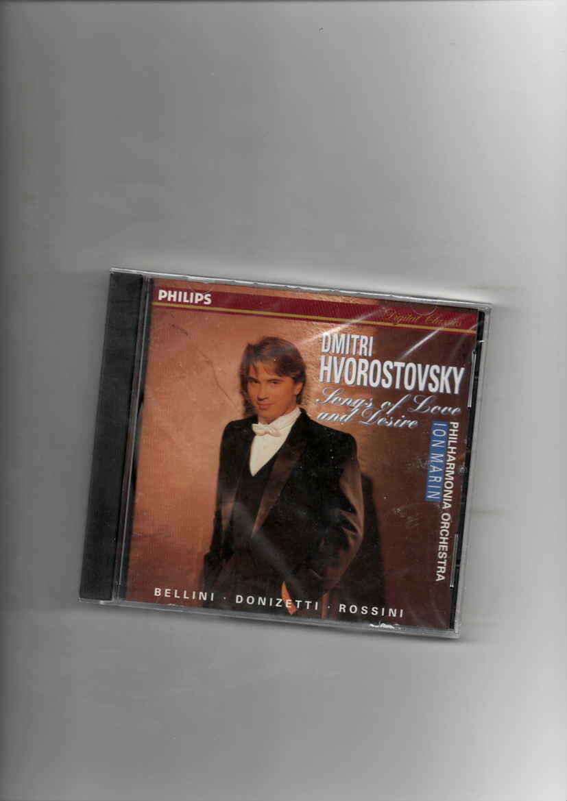 DIMITRI HVOROSTOVSKY -SONGS OF LOVE & DESIRE -BRAND NEW CD