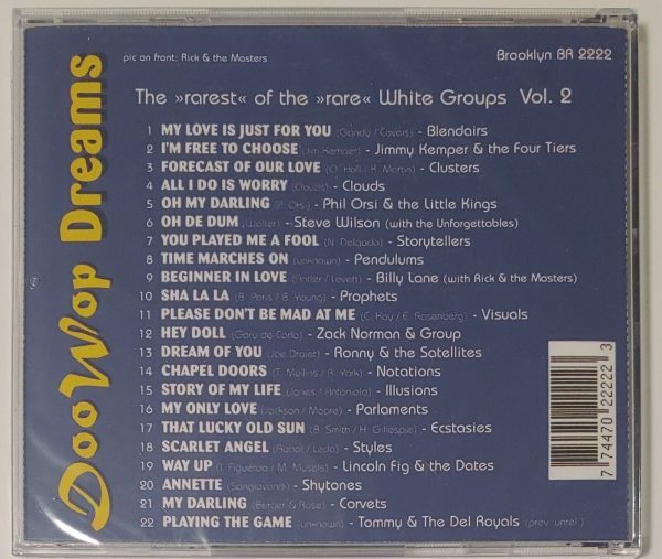 DOO WOP DREAMS - VOL 2   CD BRAND NEW - Image 3
