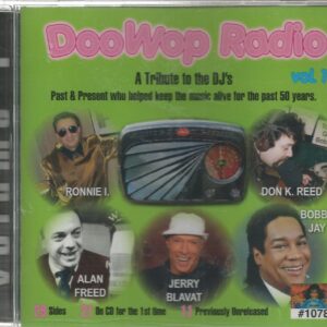 DOO WOP RADIO CD  - Volume 1   Brand New   29 Tracks on Crystal Ball