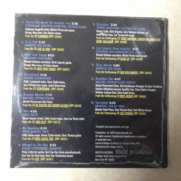 DREYFUS JAZZ CD SAMPLER - BRAND NEW CD - Image 3