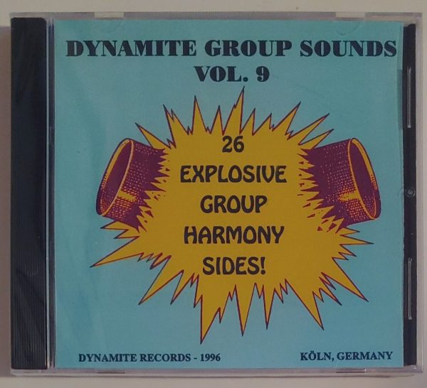 DYNAMITE GROUP SOUNDS - VOL 9   CD BRAND NEW