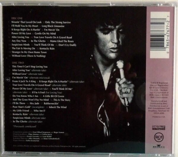 ELVIS PRESLEY - CD - 2 DISCS - Suspicious Minds - LIKE NEW - Image 3
