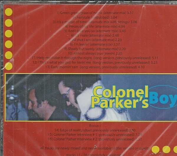 ELVIS PRESLEY - CD -  Colonel Parker's Boy - BRAND NEW - Image 3