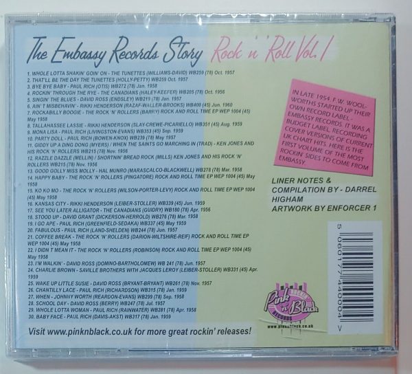 EMBASSY RECORDS STORY -  ROCK AND ROLL VOL 1  CD BRAND NEW - Image 3