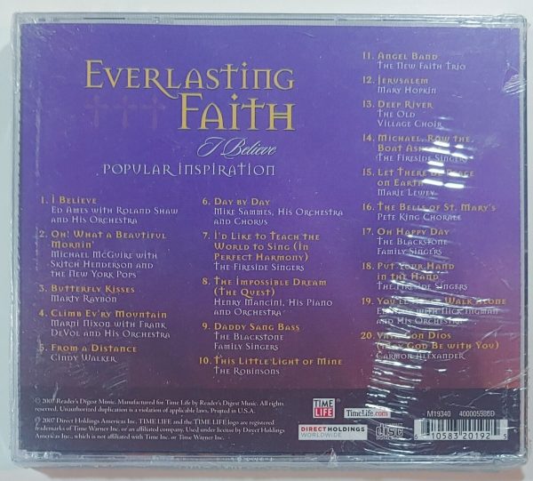 EVERLASTING FAITH - I BELIEVE  CD BRAND NEW - Image 3