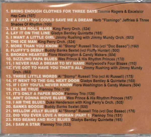 Excelsior Blues "n" Boogie - Vol 2 - CD - Brand New - Image 3
