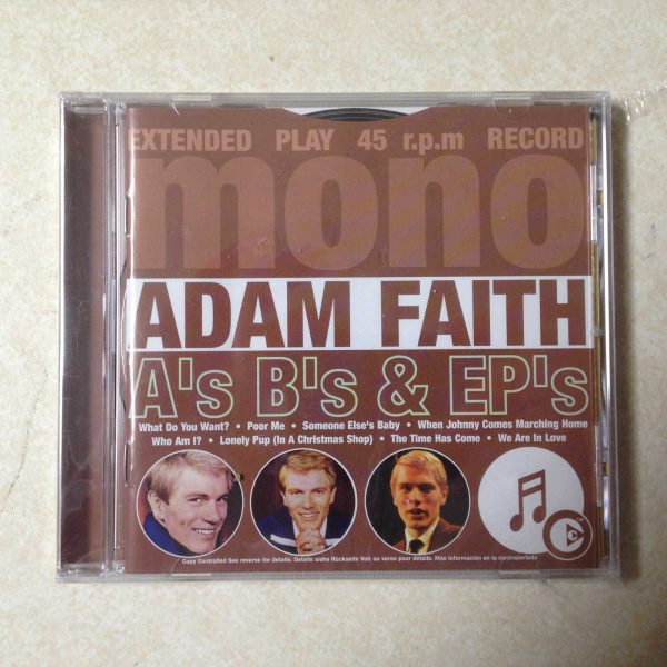 FAITH, ADAM - As Bs AND EPs BRAND NEW CD