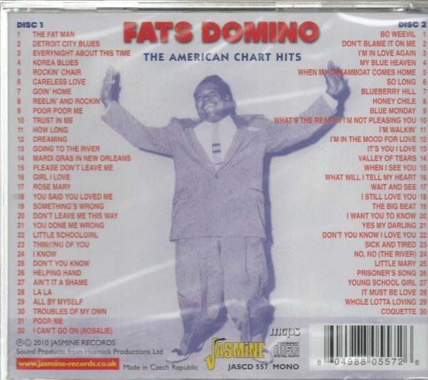 FATS DOMINO - 2 CD - The American Chart Hits - BRAND NEW - Image 3