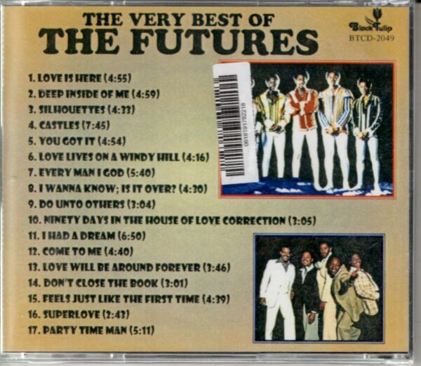 FUTURES CD - VERY BEST OF    BRAND NEW  ON BLACK TULIP LABEL - Image 3