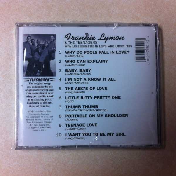 Frankie Lyman & The Teenagers CD - Why Do Fools Fall In Love   Brand New - Image 3