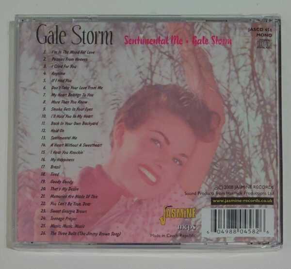 GALE STORM - SENTIMENTAL ME   CD     BRAND NEW - Image 3