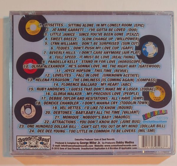 GANGSTER SOUL GIRLZ HARMONY - VOL 3  CD BRAND NEW - Image 3