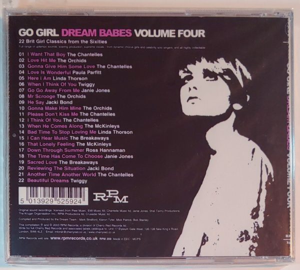 GO GIRL - DREAM BABES  VOL 4   CD BRAND NEW - Image 3