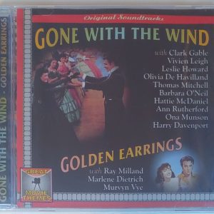 GONE WITH THE WIND / GOLDEN EARRINGS   CD BRAND NEW