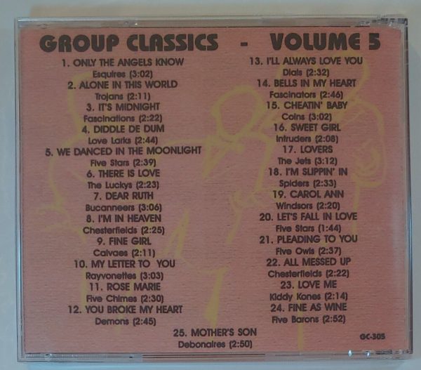 GROUP CLASSICS - VOL 5   CD BRAND NEW - Image 3