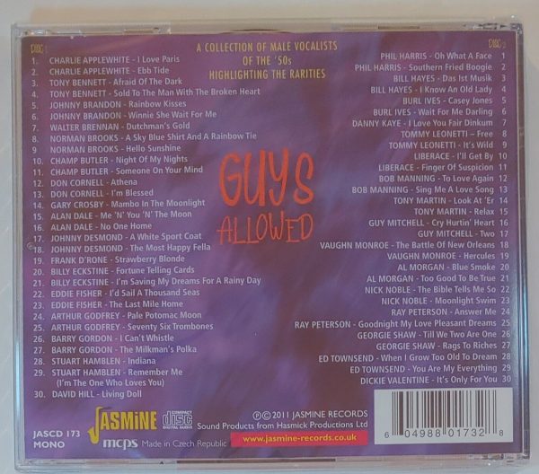 GUYS ALLOWED   CD BRAND NEW - Image 3