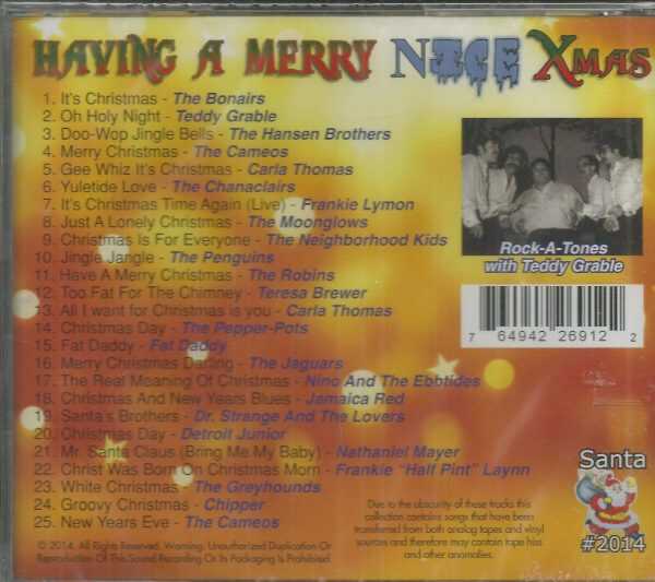 HAVING A MERRY NICE CHRISTMAS - VARIOUS ARTISTS - CD - BRAND NEW - Image 3
