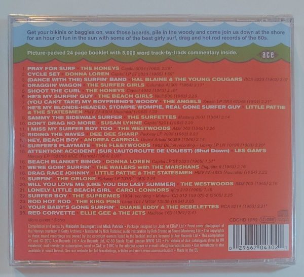 HEY BEACH GIRLS - FEMALE SURF AND DRAG 61-66   CD BRAND NEW - Image 3