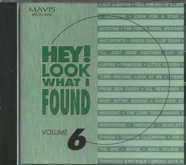 Hey Look What I Found - Vol 6 - CD