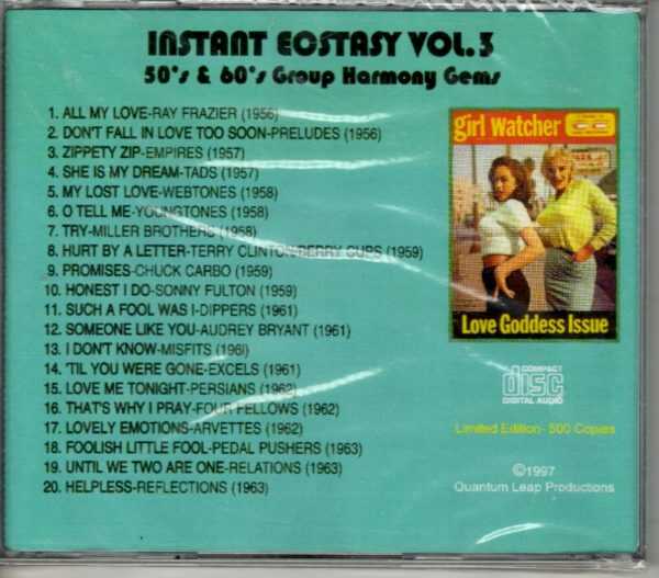 Instant Ecstasy - Vol 3 - CD - Brand New - Image 3